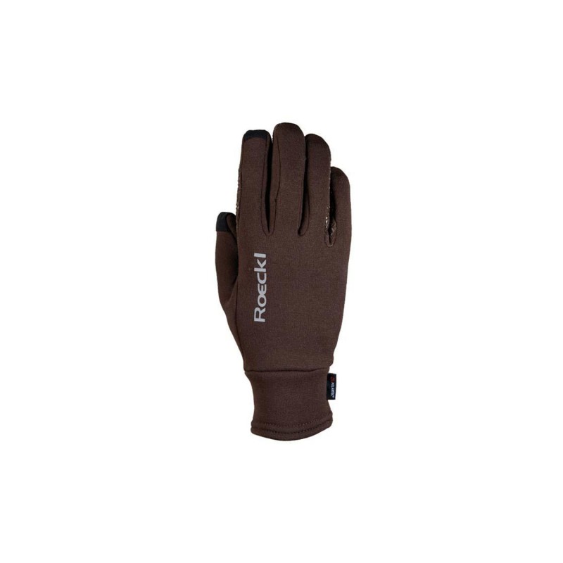 Roeckl - Gants - Paire de Gants Hiver Mocha "Weldon" Unisexe Roeckl - Gants - Paire de Gants Hiver Mocha "Weldon" Unisexe