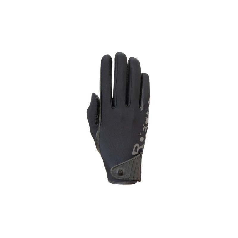 Roeckl - Gants - Paire de Gants Ete Noir Muenster Roeckl - Gants - Paire de Gants Ete Noir Muenster