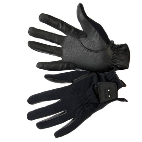 Gants d'équitation T.de.T Paris Noir