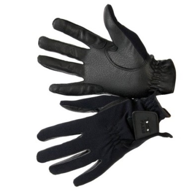 Gants d'équitation T.de.T Paris Noir