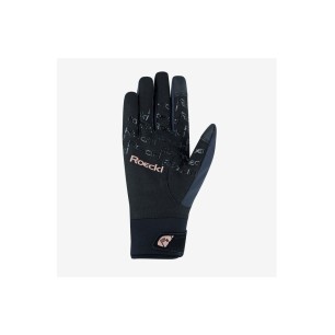 Roeckl - Gants - Paire de Gants Hiver Noir & Cuivre "Waregem" Unisexe