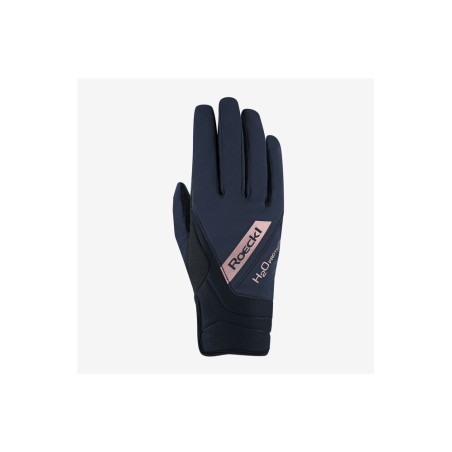 Roeckl - Gants - Paire de Gants Hiver Noir & Cuivre "Waregem" Unisexe