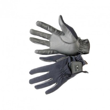 Gants d'équitation T.de.T Paris Gris