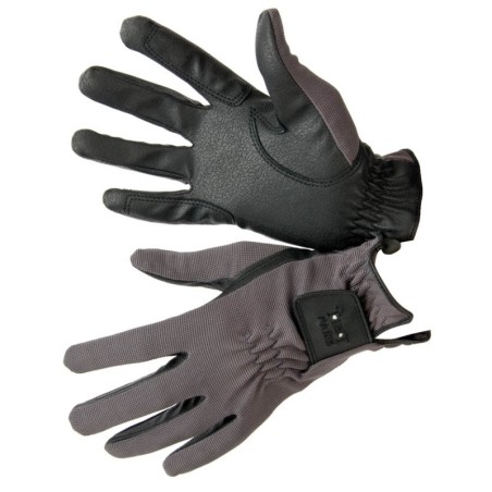 Gants d'équitation T.de.T Paris Marron Gris