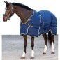 Couverture de box 400g Rambo Optimo Stable Rug Marine/Beige/Cyan - Horseware Couverture de box 400g Rambo Optimo Stable Rug Marine/Beige/Cyan - Horseware