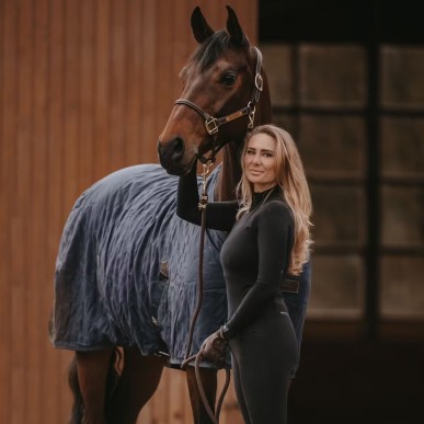 Couverture d'écurie 0g Stable Rug Marine - Kentucky