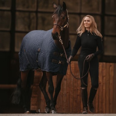 Couverture d'écurie 0g Stable Rug Marine - Kentucky