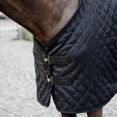 Couverture d'écurie 0g Stable Rug Noir - Kentucky