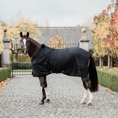 Couverture d'écurie 0g Stable Rug Noir - Kentucky