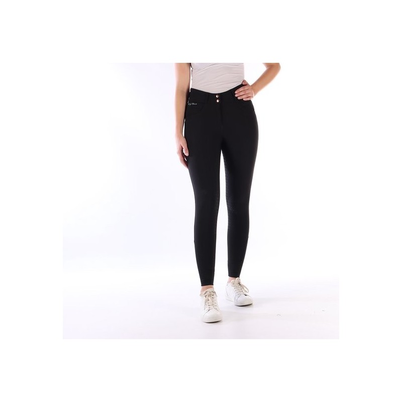 Pantalon d'équitation femme Harry's horse full grip noir