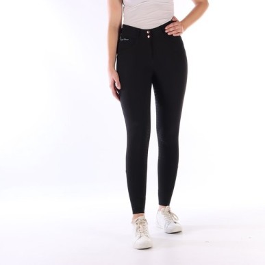 Pantalon d'équitation femme Harry's horse full grip noir
