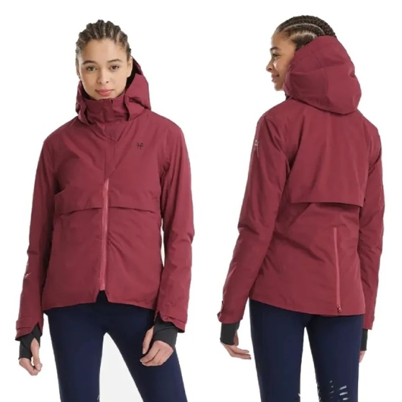 Manteau & parka d'équitation pour femme Essential Horse Pilot Bordeaux Manteau & parka d'équitation pour femme Essential Horse Pilot Bordeaux