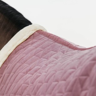 Couverture de box Show Rug Velvet 160g Rose - Kentucky