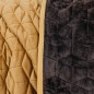 Couverture de box Show Rug Velvet 160g Moutarde - Kentucky Couverture de box Show Rug Velvet 160g Moutarde - Kentucky