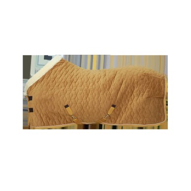 Couverture de box Show Rug Velvet 160g Moutarde - Kentucky