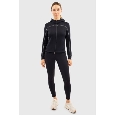 Sweat zippé à capuche Bryssea HARCOUR Marine