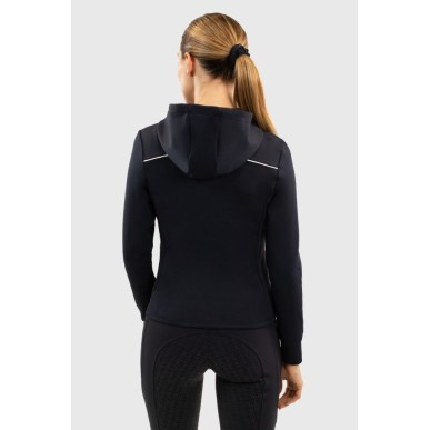 Sweat zippé à capuche Bryssea HARCOUR Marine