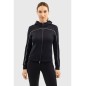 Sweat zippé à capuche Bryssea HARCOUR Marine