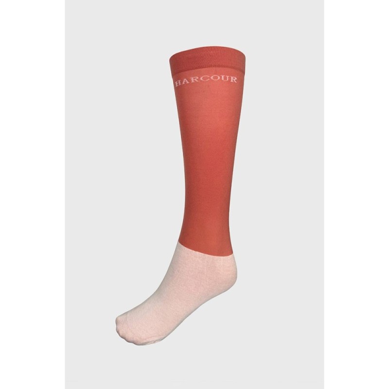 Lot de 2 paires de chaussettes Harcour Vaya Rose Aurore