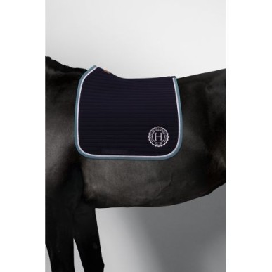 Tapis de selle CSO Harcour Karembar Marine/Paon
