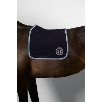 Tapis de selle CSO Harcour Karembar Marine/Paon
