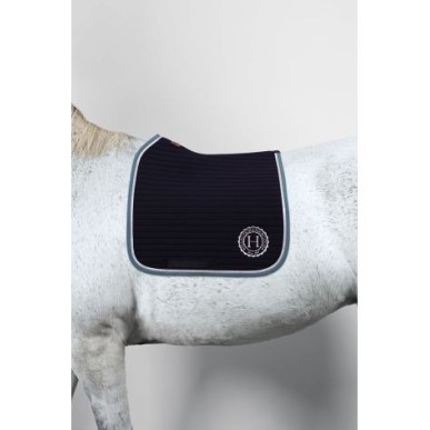 Tapis de selle CSO Harcour Karembar Marine/Paon