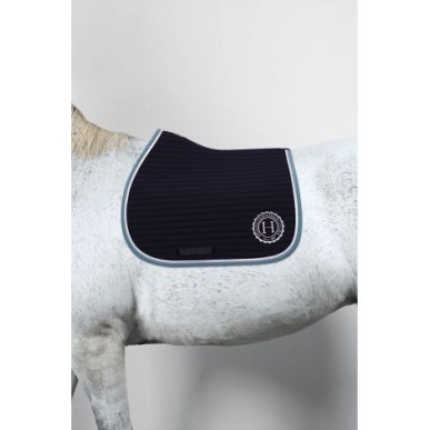 Tapis de selle CSO Harcour Karembar Marine/Paon