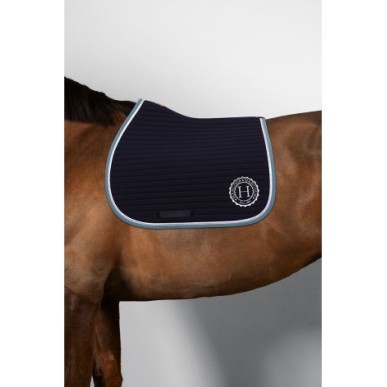 Tapis de selle CSO Harcour Karembar Marine/Paon