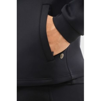 Sweat zippé Bryss Homme Marine - Harcour