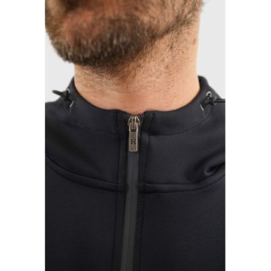 Sweat zippé Bryss Homme Marine - Harcour