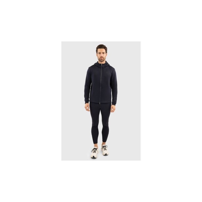 Sweat zippé Bryss Homme Marine - Harcour Sweat zippé Bryss Homme Marine - Harcour