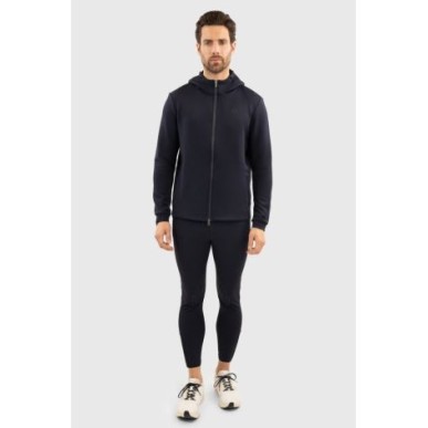 Sweat zippé Bryss Homme Marine - Harcour
