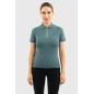 Polo technique Bridget Femme Paon - Harcour Polo technique Bridget Femme Paon - Harcour