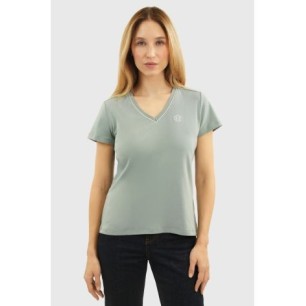 Tee-shirt col V Berenice Colibri Femme - Harcour