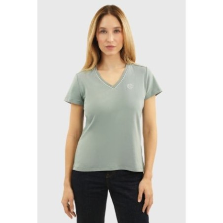 Tee-shirt col V Berenice Colibri Femme - Harcour