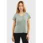 Tee-shirt col V Berenice Colibri Femme - Harcour Tee-shirt col V Berenice Colibri Femme - Harcour