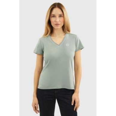 Tee-shirt col V Berenice Colibri Femme - Harcour