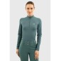 Polo technique Tess Femme HARCOUR Paon