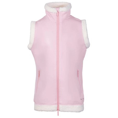 Veste sans manche enfant Harry's horse Loulou rose