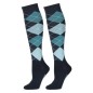 Chaussettes d'equitation Check Harry's horse Black sand
