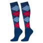 Chaussettes d'equitation Check Harry's horse moonlit ocean