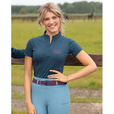 Tee-Shirt Sporty Femme Bleu Nuit - Harry's Horse