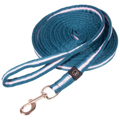 Longe Soft Stripe 8 mètres Vert d'eau - Harry's Horse