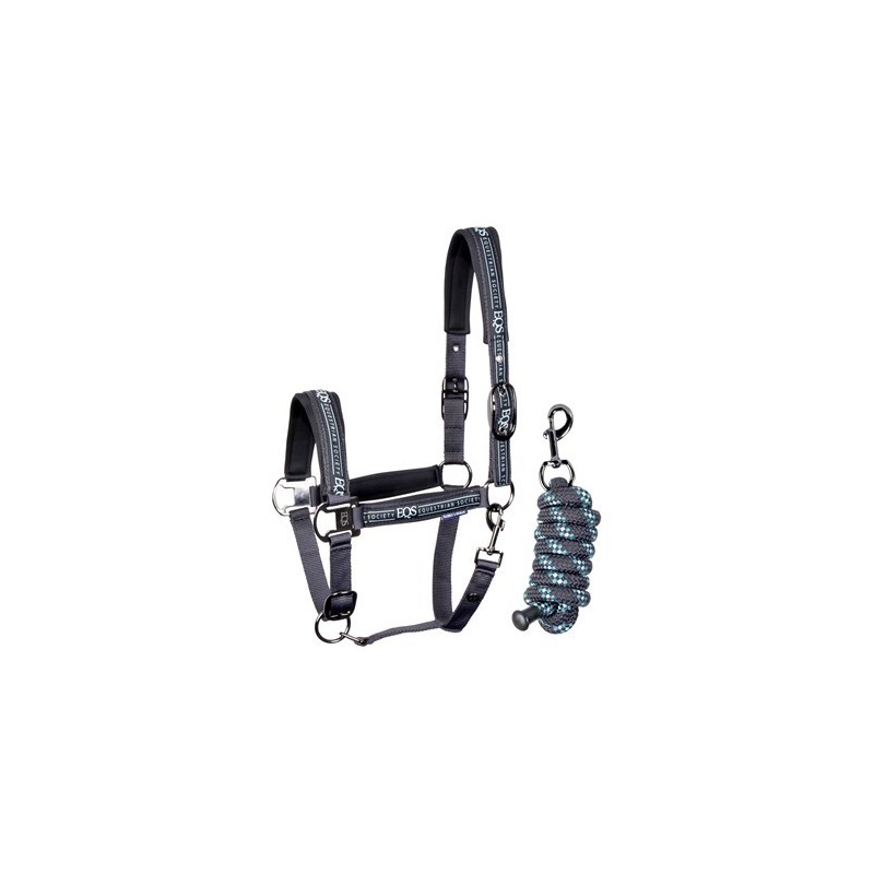 Licol et longe Equestrian Society Harry's horse blanck sand Licol et longe Equestrian Society Harry's horse blanck sand