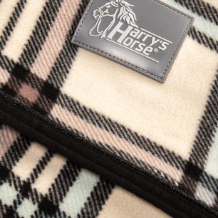Couverture Polaire à carreaux Fleece Check - Harry's Horse