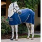 Chemise de Box Rambo Stable Sheet avec Doublure Gaufrée Marine/Grise - Horseware Chemise de Box Rambo Stable Sheet avec Doublure Gaufrée Marine/Grise - Horseware