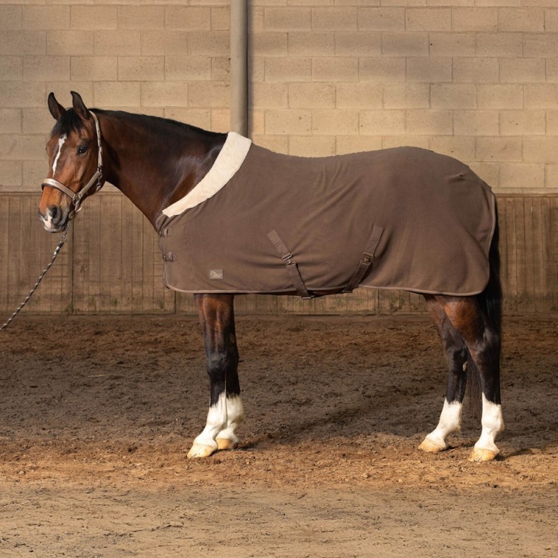 Couverture polaire Soft Bowie Marron - Harry's Horse