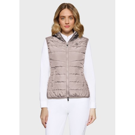 Doudoune sans manche Alta Badia Latte Femme - Samshield