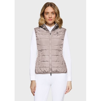 Doudoune sans manche Alta Badia Latte Femme - Samshield