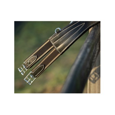 Sangle anatomique HFI en cuir - Marron